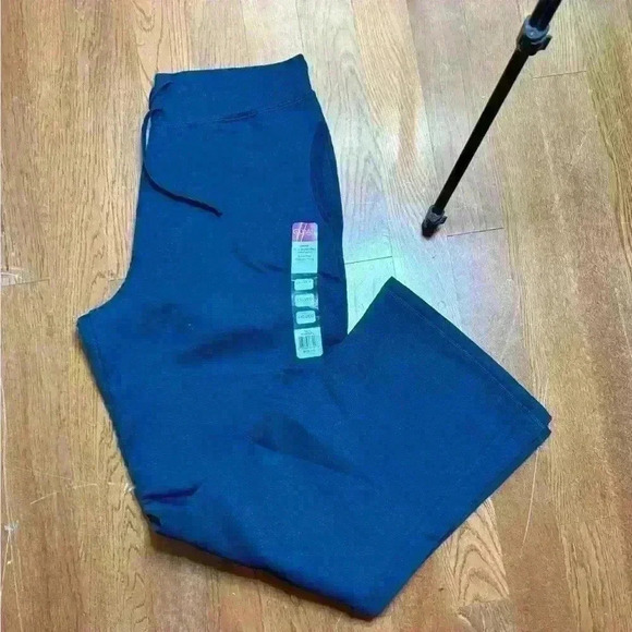 Gildan Woman’s Jogger Pants~Navy Blue - Picture 3 of 6